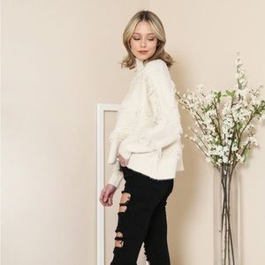 Blue B Collection - Sweater (White)